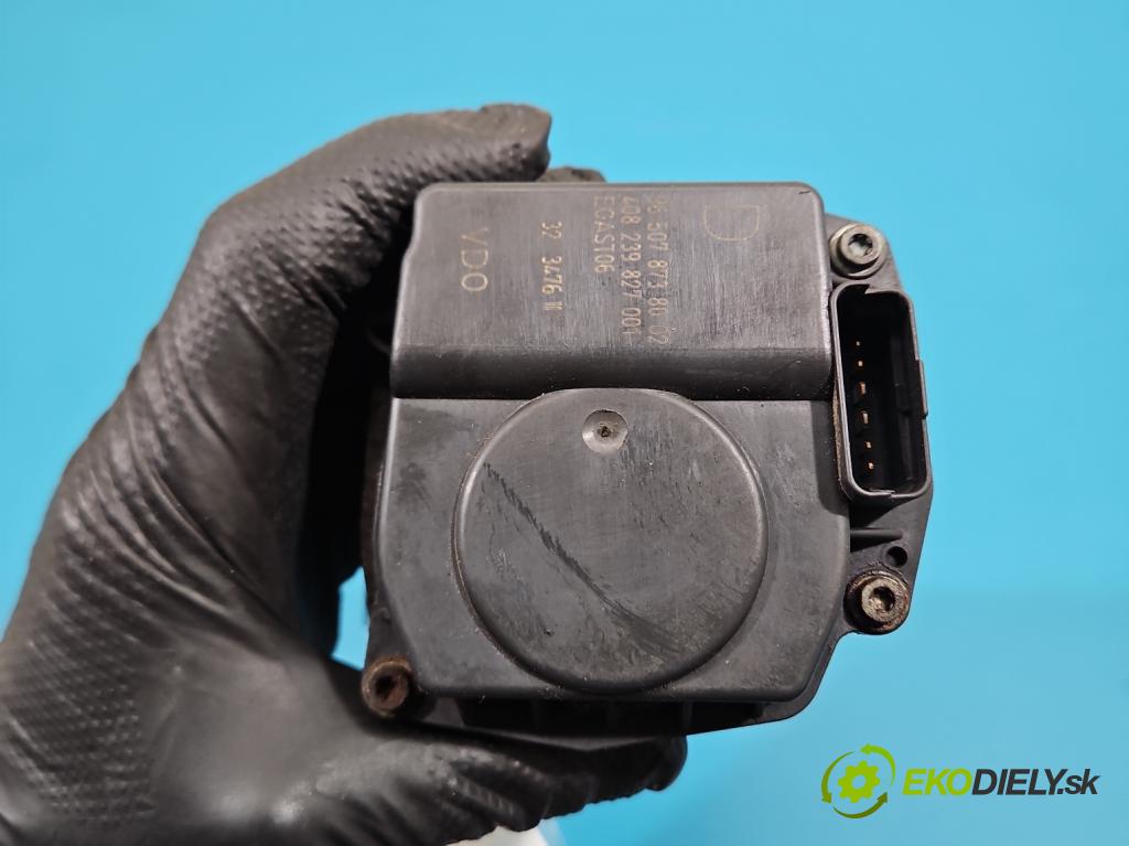 Citroen C4 Picasso I 2006-2013 1.8 16V 125 HP manual 92 kW 1749 cm3 5- klapka 9650787380 (Škrtiaca klapka)