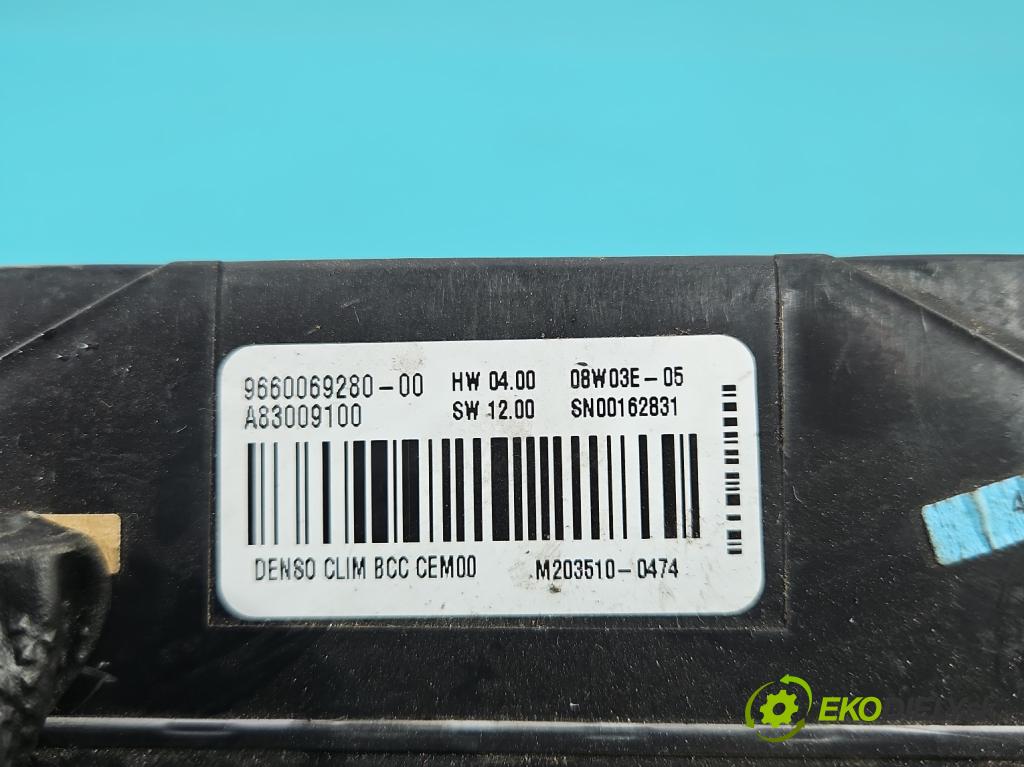 Citroen C4 Picasso I 2006-2013 1.8 16V 125 HP manual 92 kW 1749 cm3 5- riadiaca jednotka ostatné 9660069280