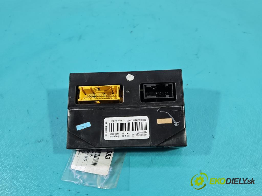 Citroen C4 Picasso I 2006-2013 1.8 16V 125 HP manual 92 kW 1749 cm3 5- riadiaca jednotka ostatné 9660069280