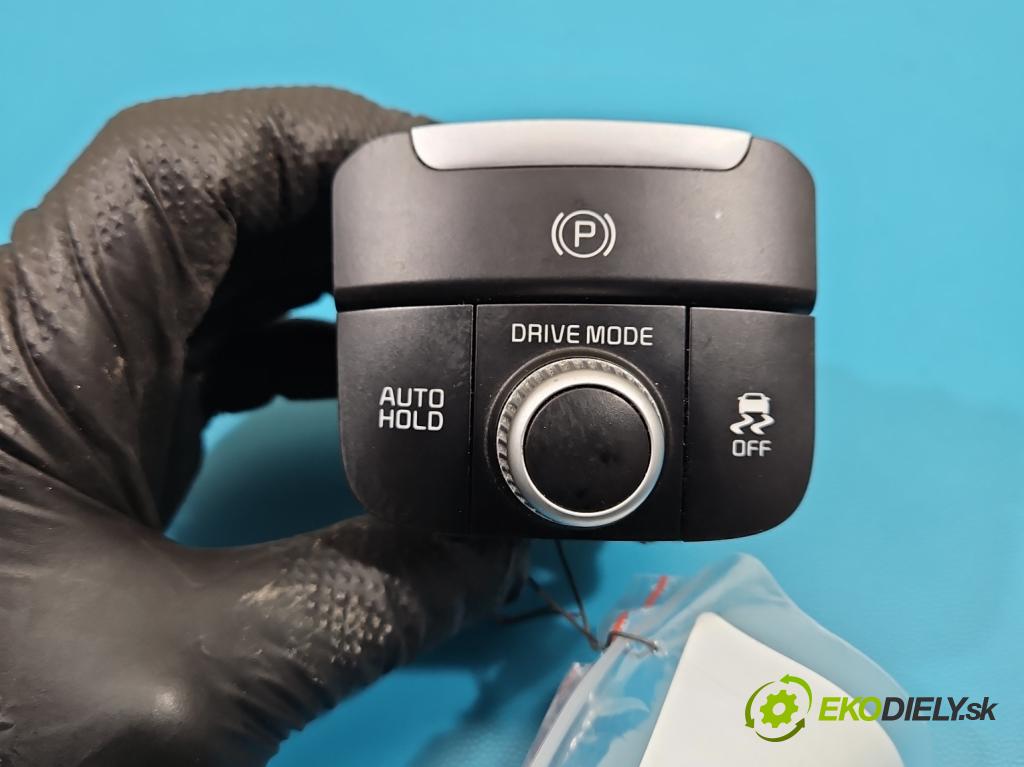 Kia Stinger 2017-2023 2.0 T-GDI: 256KM automatic 188 kW 1998 cm3 5- prepínač brzda: ručný 93766J5500 (Prepínacie páčky pod volantom)