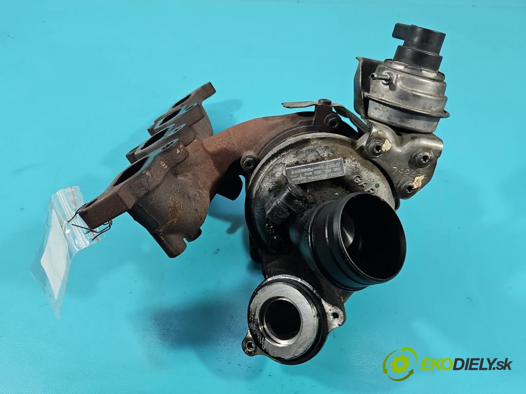 Vw Golf VI 2008-2013 1.6 TDI 90 hp manual 66 kW 1598 cm3 5- Turbodmychadlo 775517-1 (Kompletní turbodmychadlo)