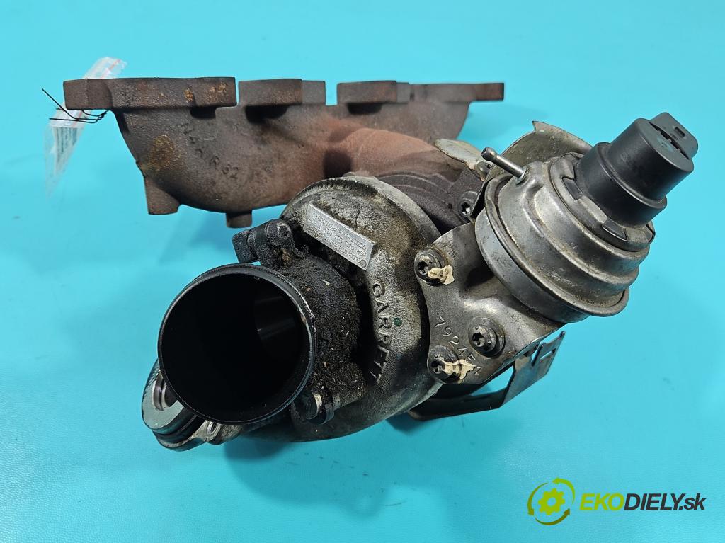 Vw Golf VI 2008-2013 1.6 TDI 90 hp manual 66 kW 1598 cm3 5- Turbodmychadlo 775517-1 (Kompletní turbodmychadlo)