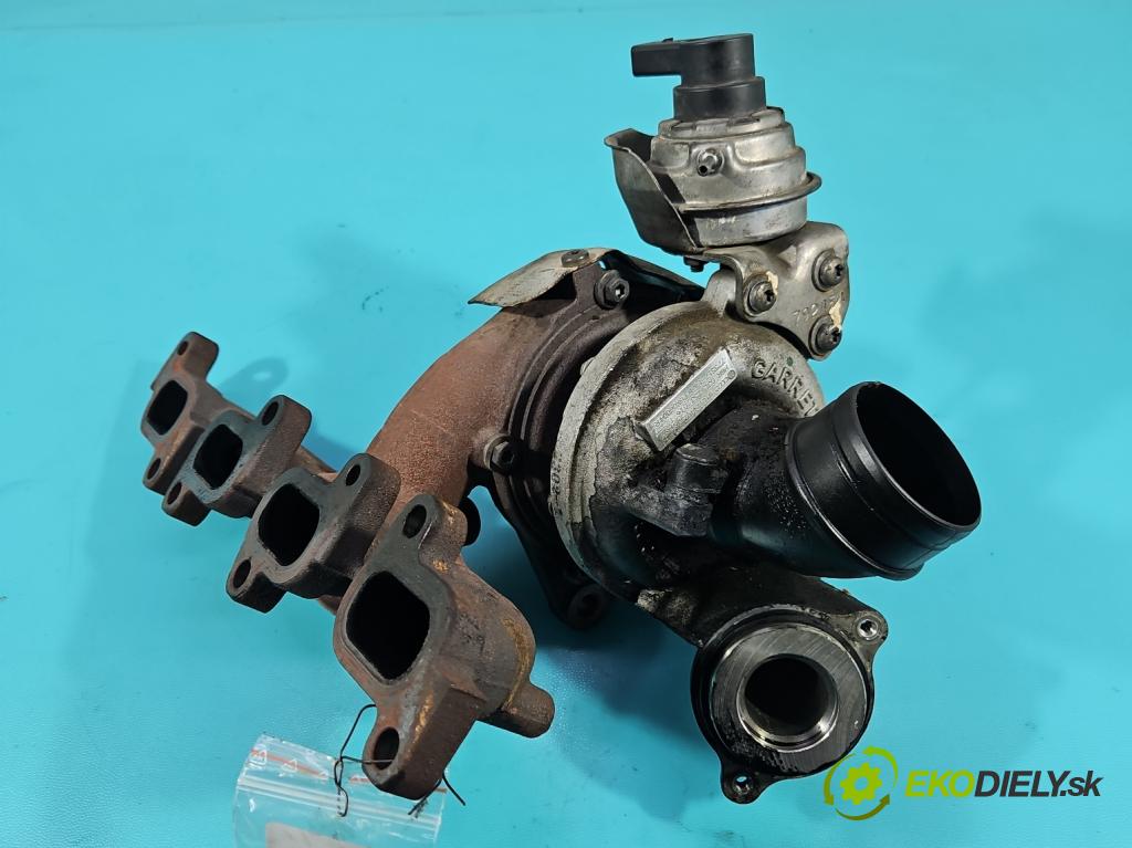 Vw Golf VI 2008-2013 1.6 TDI 90 hp manual 66 kW 1598 cm3 5- Turbodmychadlo 775517-1 (Kompletní turbodmychadlo)