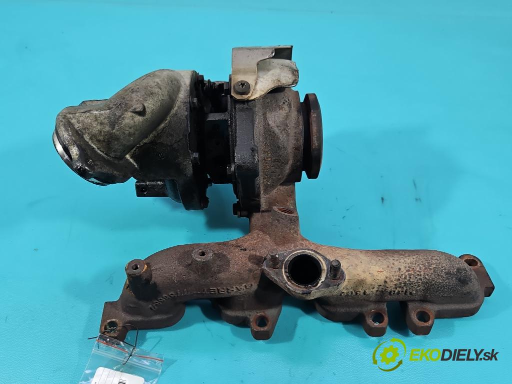 Vw Golf VI 2008-2013 1.6 TDI 90 hp manual 66 kW 1598 cm3 5- Turbodmychadlo 775517-1 (Kompletní turbodmychadlo)