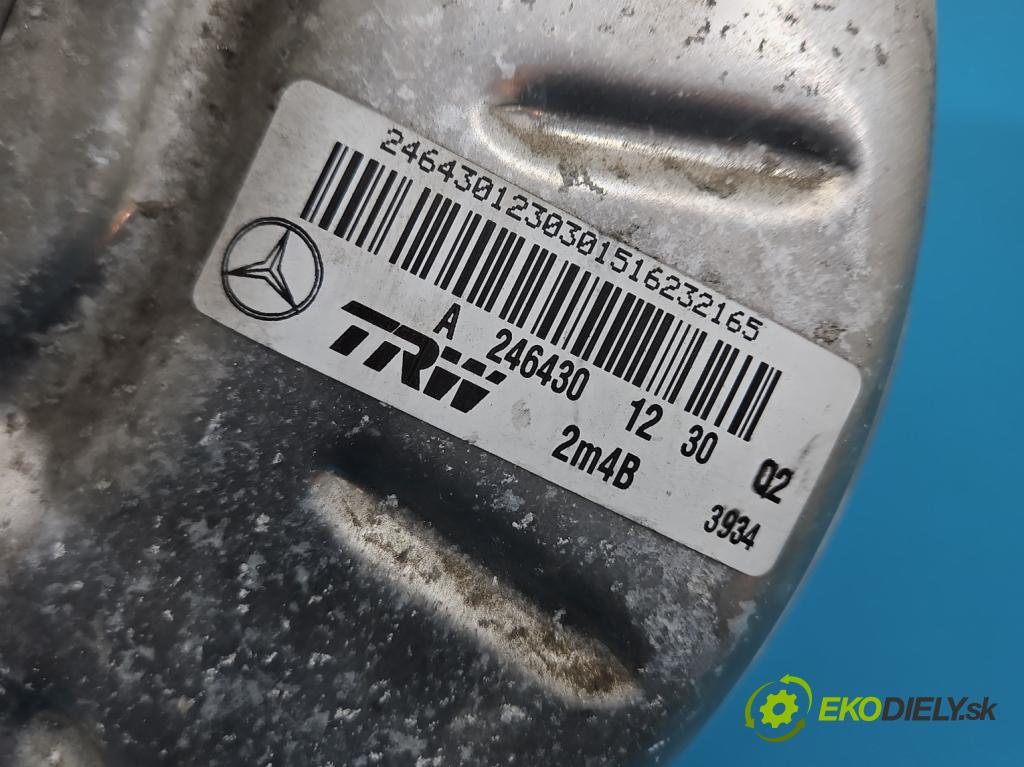 Mercedes A W176 2012-2018 1.5 CDI 109 HP manual 80 kW 1461 cm3 5- servo brzdové A2464301230