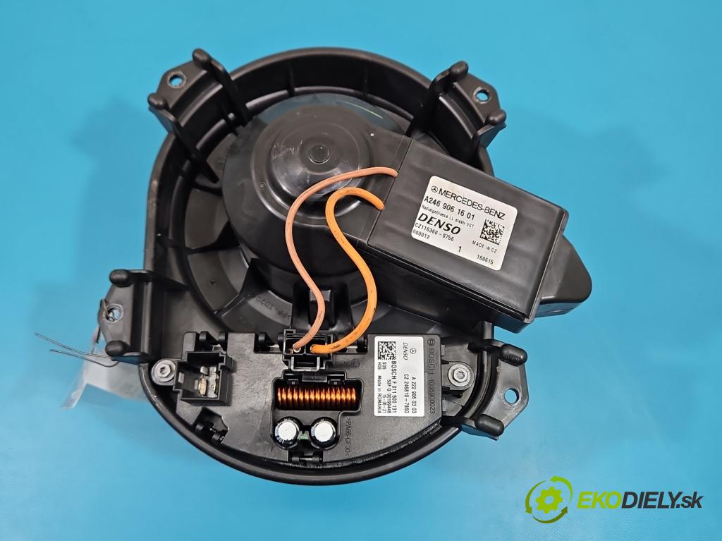 Mercedes A W176 2012-2018 1.5 CDI 109 hp manual 80 kW 1461 cm3 5- ventilátor vzduchu A2469061601