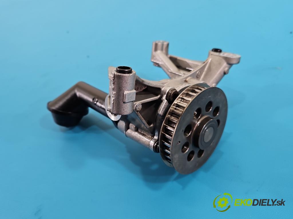 Vw Golf VI 2008-2013 1.6 TDI 90 HP manual 66 kW 1598 cm3 5- čerpadlo oleja: 03L115105B (Olejová pumpa)