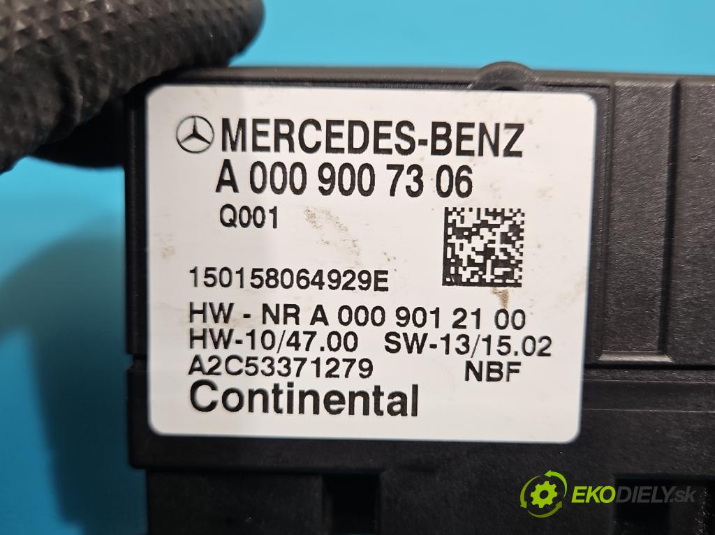 Mercedes A W176 2012-2018 1.5 CDI 109 HP manual 80 kW 1461 cm3 5- riadiaca jednotka ostatné A0009007306