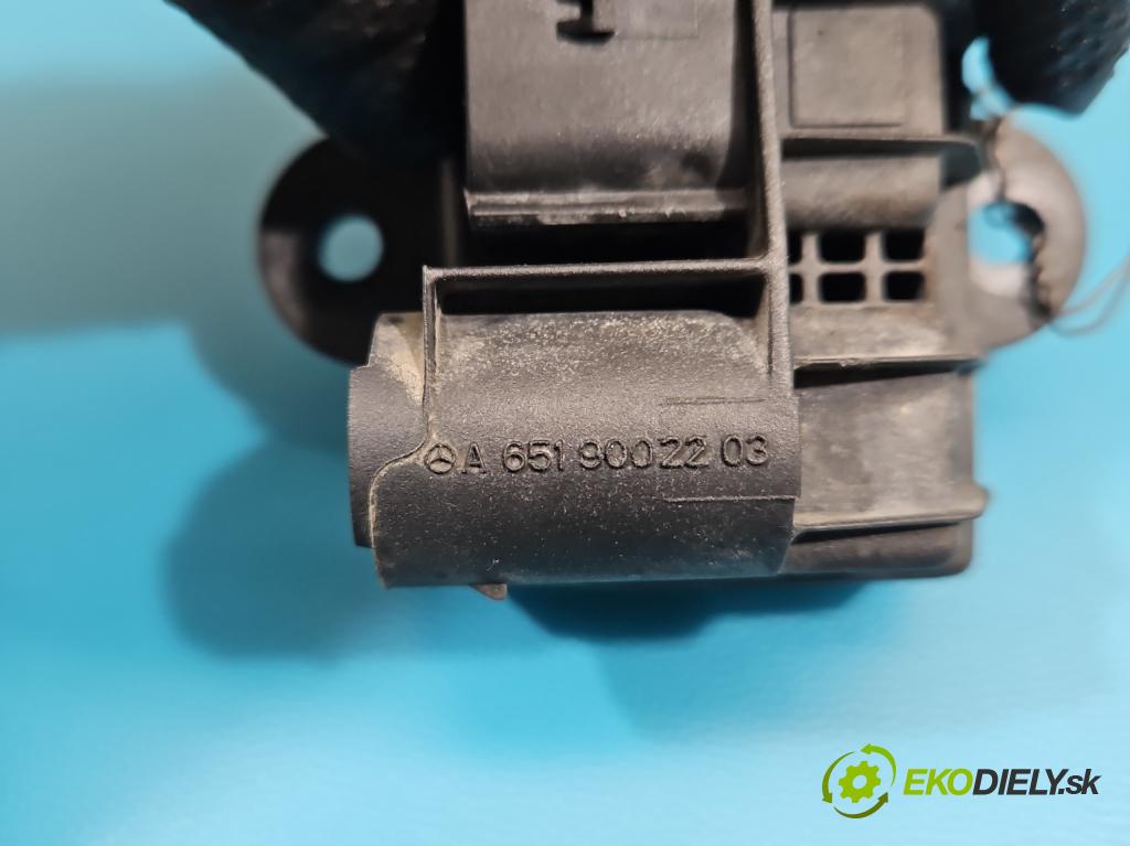 Mercedes A W176 2012-2018 1.5 CDI 109 HP manual 80 kW 1461 cm3 5- Relé: svíčky: zařicích: A6519002203 (Relé)