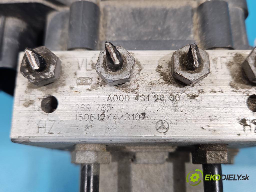 Mercedes A W176 2012-2018 1.5 CDI 109 HP manual 80 kW 1461 cm3 5- čerpadlo abs 2265106513 (Pumpa ABS)