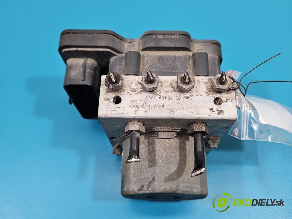 Mercedes A W176 2012-2018 1.5 CDI 109 HP manual 80 kW 1461 cm3 5- čerpadlo abs 2265106513 (Pumpa ABS)