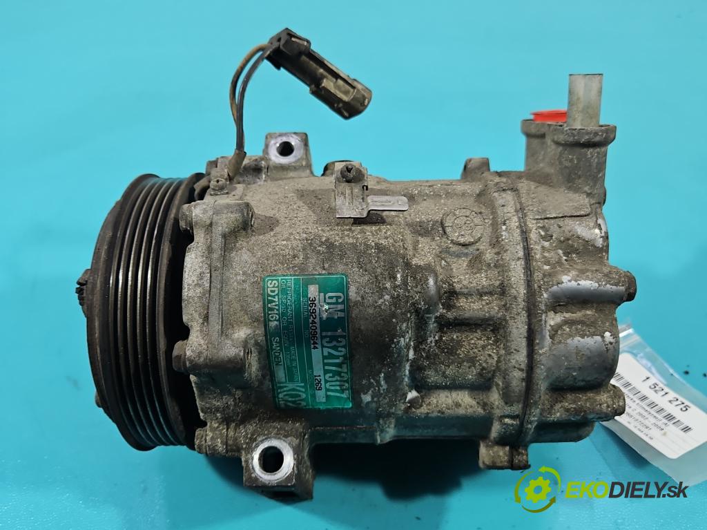 Opel Vectra C 2002-2008 1.9 CDTI 150 hp automatic 110 kW 1910 cm3 5- Kompresor: klíma 13217307 (Kompresor klimatizace)