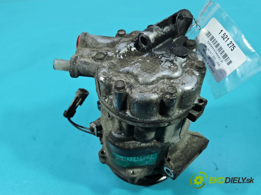 Opel Vectra C 2002-2008 1.9 CDTI 150 hp automatic 110 kW 1910 cm3 5- Kompresor: klíma 13217307 (Kompresor klimatizace)