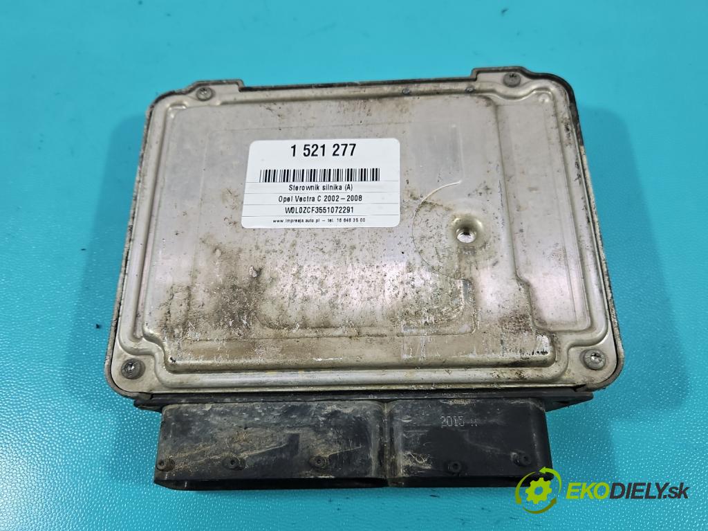 Opel Vectra C 2002-2008 1.9 CDTI 150 HP automatic 110 kW 1910 cm3 5- riadiaca jednotka motora 0281011616