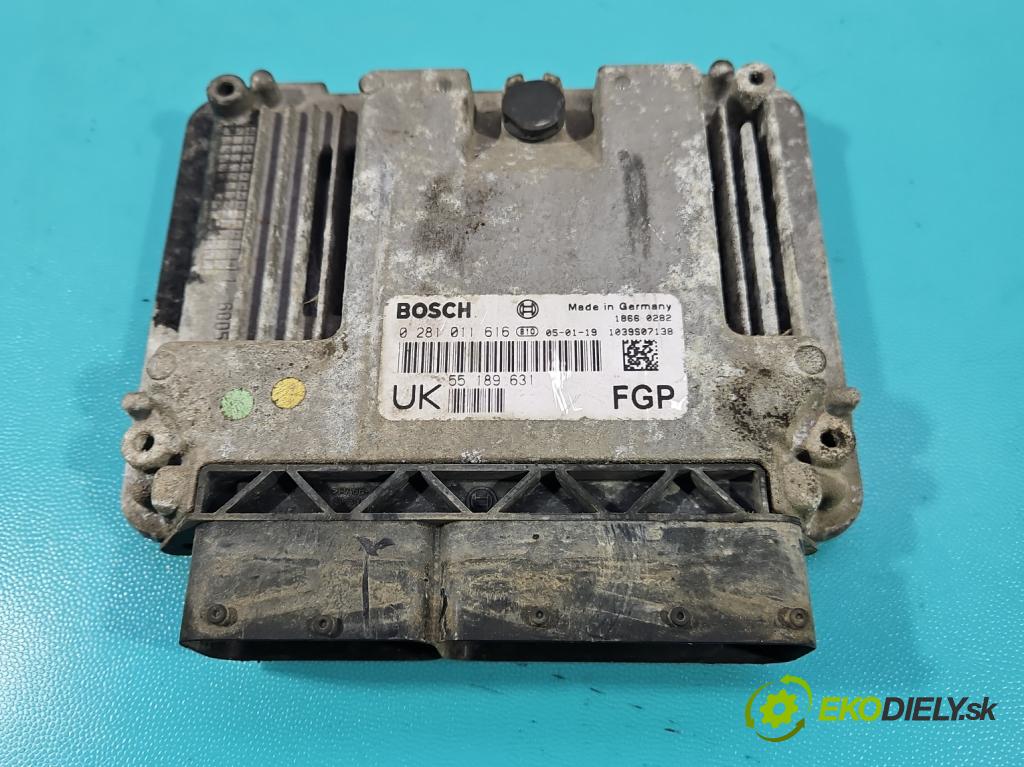 Opel Vectra C 2002-2008 1.9 CDTI 150 HP automatic 110 kW 1910 cm3 5- riadiaca jednotka motora 0281011616