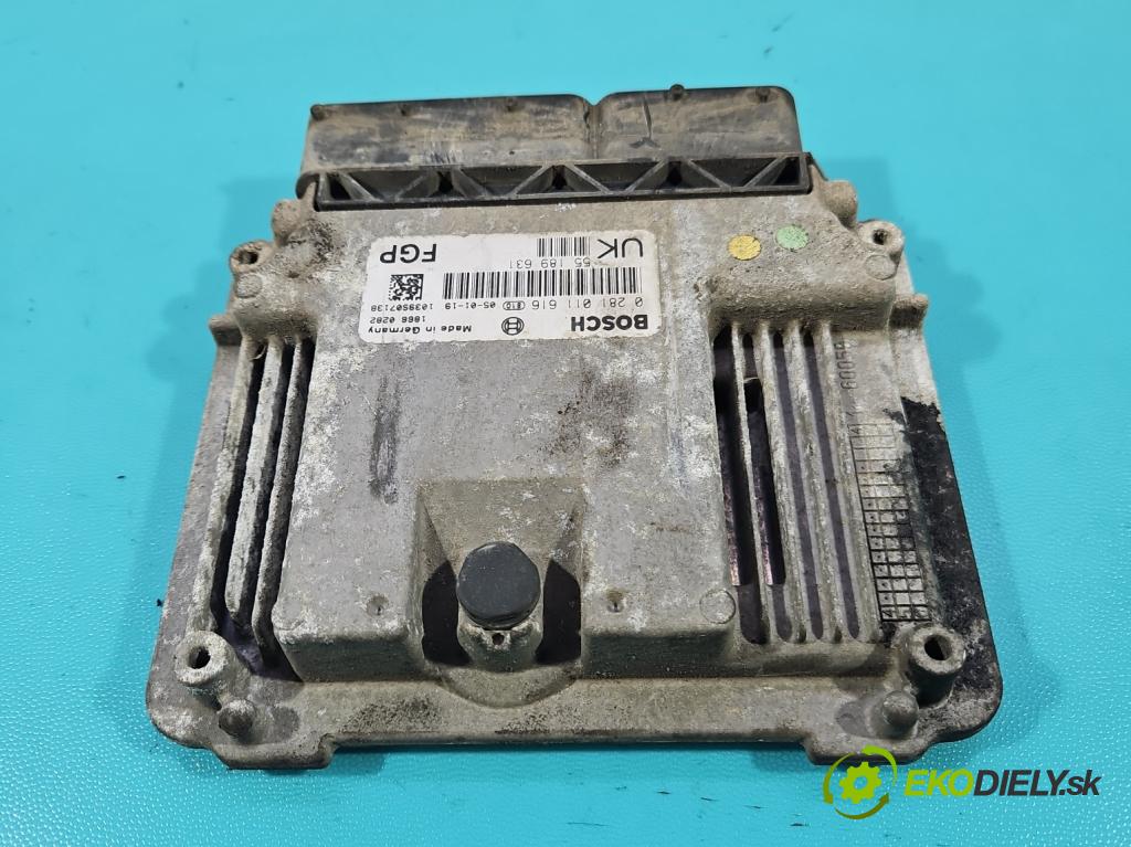 Opel Vectra C 2002-2008 1.9 CDTI 150 HP automatic 110 kW 1910 cm3 5- riadiaca jednotka motora 0281011616