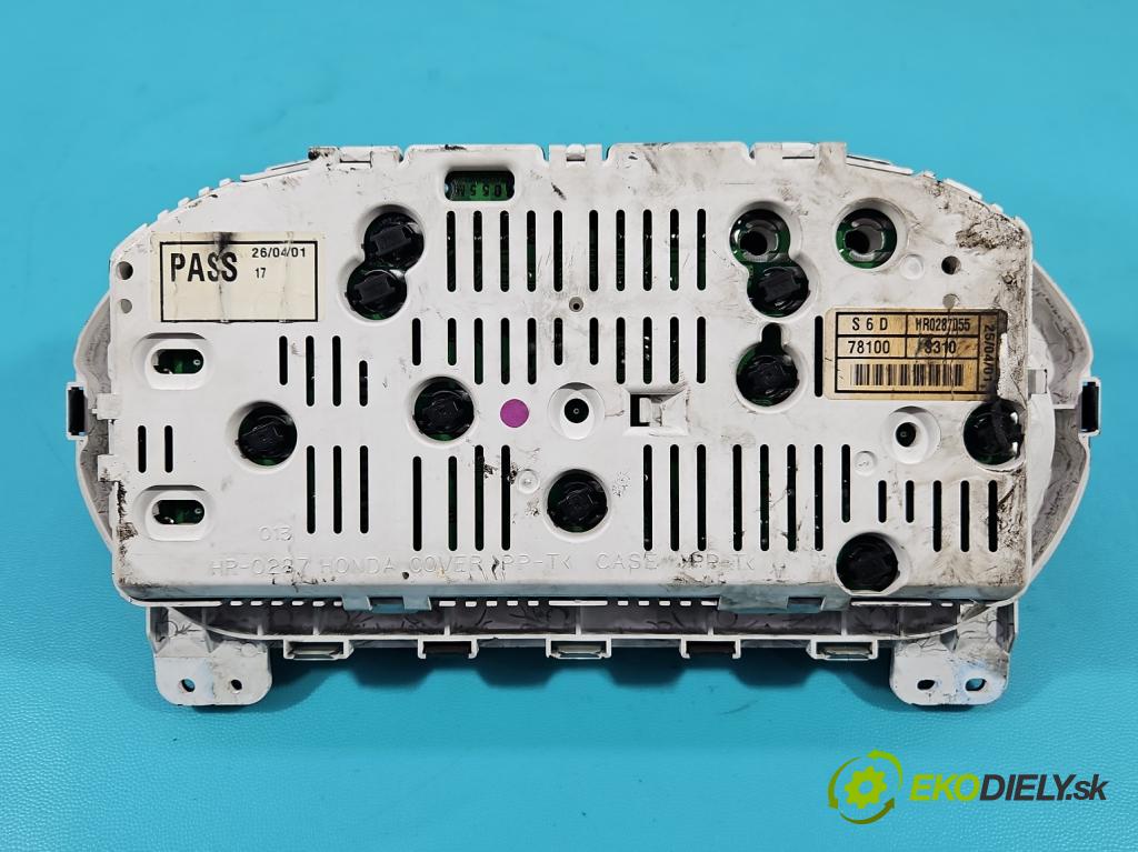 Honda Civic VII 2000-2006 1.4 16V 90 HP manual 66 kW 1396 cm3 5- prístrojovka/ budíky HR0287055 (Prístrojová doska)