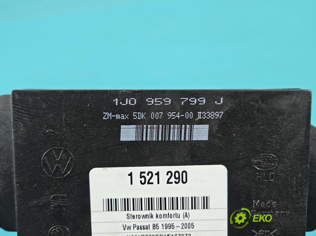 Vw Passat B5 1995-2005 1.9 TDI 90 HP manual 66 kW 1896 cm3 5- riadiaca jednotka komfortu 1J0959799J
