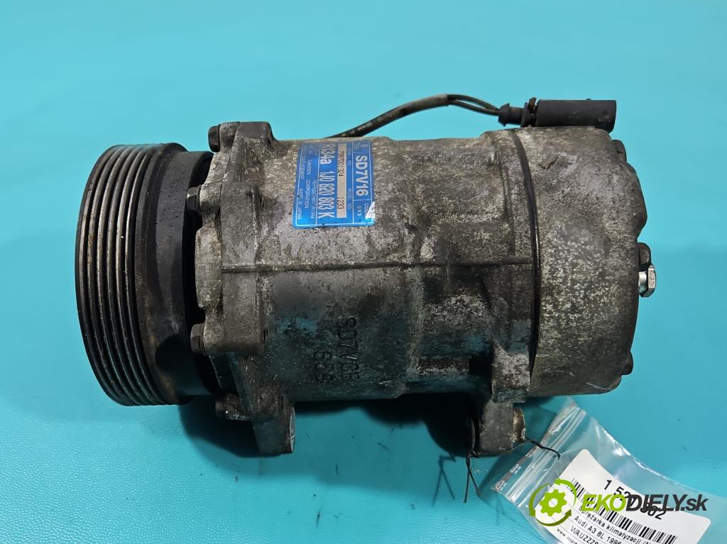 Audi A3 8L 1996-2003 1.9 TDI 101 hp automatic 74 kW 1896 cm3 5- Kompresor: klíma 1J0820803K (Kompresor klimatizace)