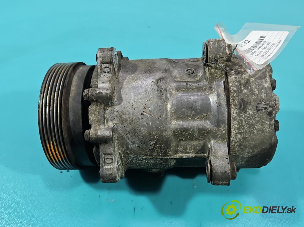 Audi A3 8L 1996-2003 1.9 TDI 101 hp automatic 74 kW 1896 cm3 5- Kompresor: klíma 1J0820803K (Kompresor klimatizace)