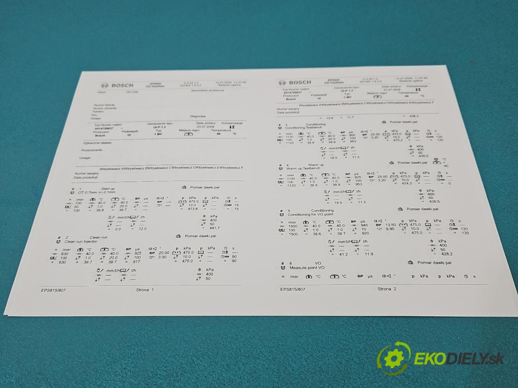 Audi A3 8L 1996-2003 1.9 TDI 101 HP automatic 74 kW 1896 cm3 5- vstrekovacie čerpadlo 0414720037 (Vstrekovač paliva)