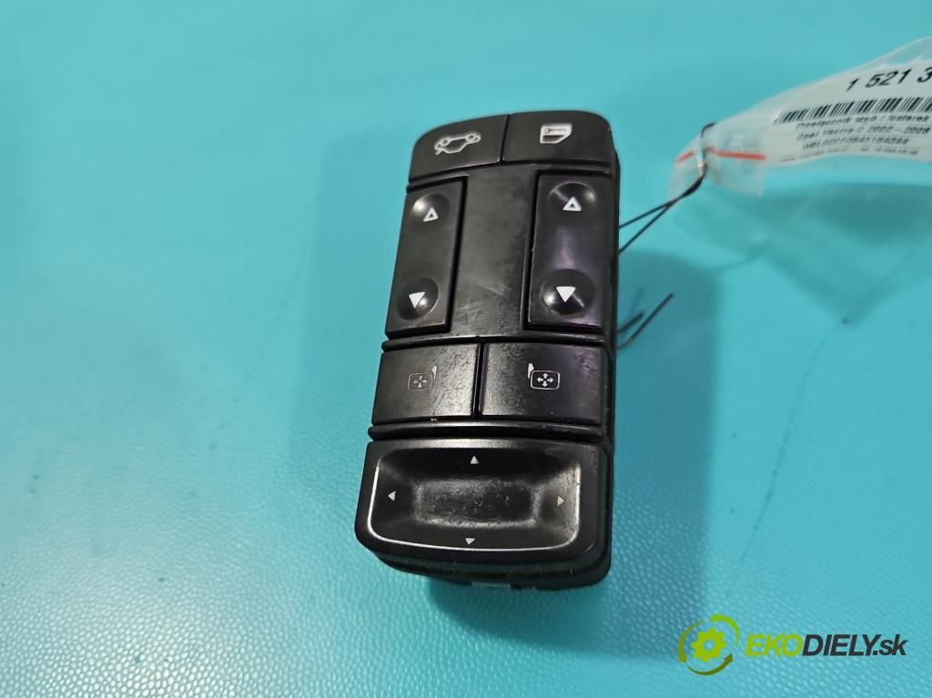 Opel Vectra C 2002-2008 2.2 DTI 125 HP manual 92 kW 2172 cm3 5- prepínač okien spätných zrkadiel 09185952
