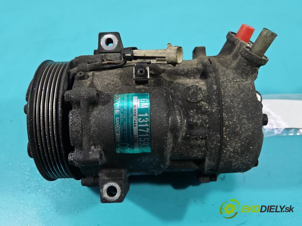 Opel Vectra C 2002-2008 2.2 DTI 125 HP manual 92 kW 2172 cm3 5- Kompresor: klimatizácie 13171593 (Kompresor klimatizácie)
