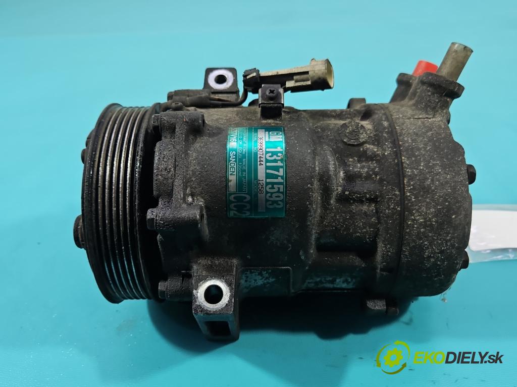 Opel Vectra C 2002-2008 2.2 DTI 125 HP manual 92 kW 2172 cm3 5- Kompresor: klimatizácie 13171593 (Kompresor klimatizácie)