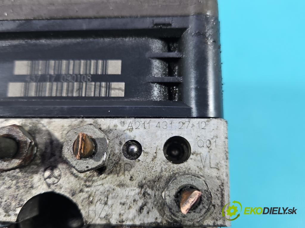 Mercedes E W211 2002-2009 2.2 cdi 136 HP automatic 100 kW 2148 cm3 5- čerpadlo abs 0265250251 (Pumpa ABS)