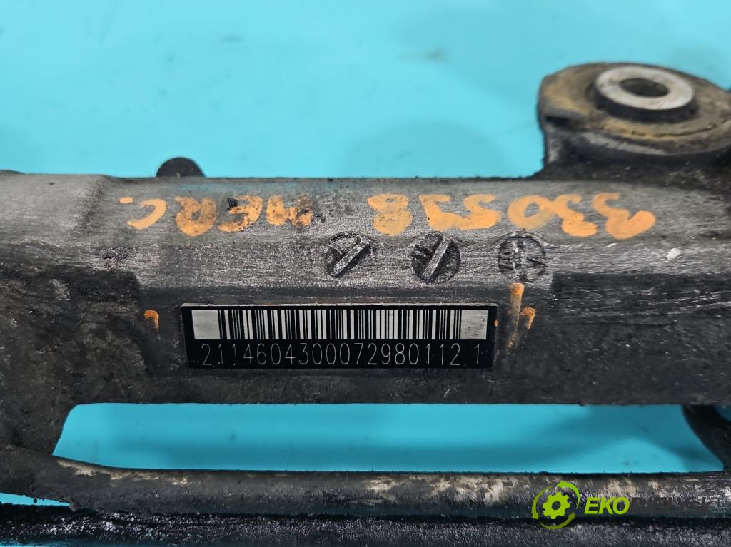 Mercedes E W211 2002-2009 2.2 cdi 136 HP automatic 100 kW 2148 cm3 5- Ozubené kolo: volant 2114604300