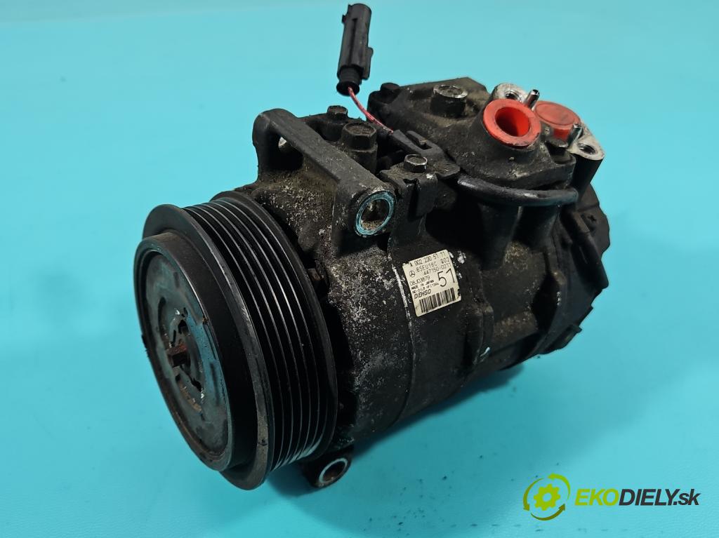 Mercedes E W211 2002-2009 2.2 cdi 136 HP automatic 100 kW 2148 cm3 5- Kompresor: klimatizácie A0022305111 (Kompresor klimatizácie)