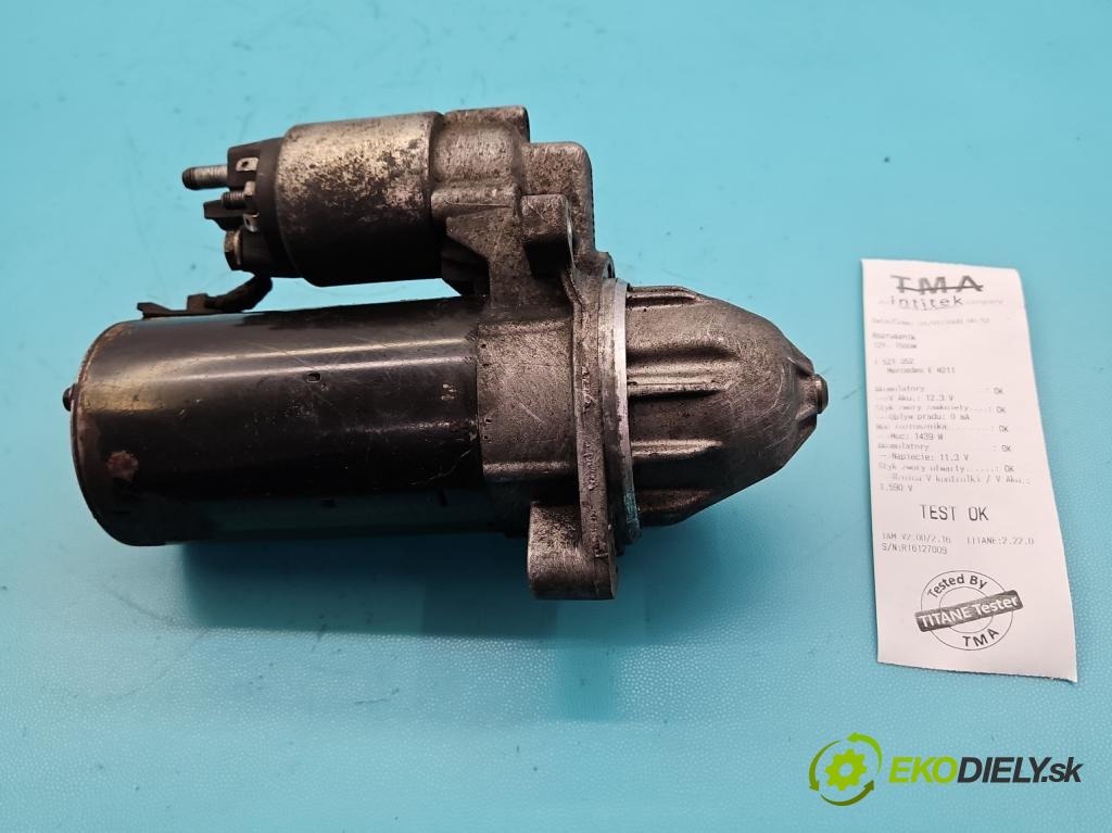 Mercedes E W211 2002-2009 2.2 cdi 136 HP automatic 100 kW 2148 cm3 5- štartér  (Štartér)