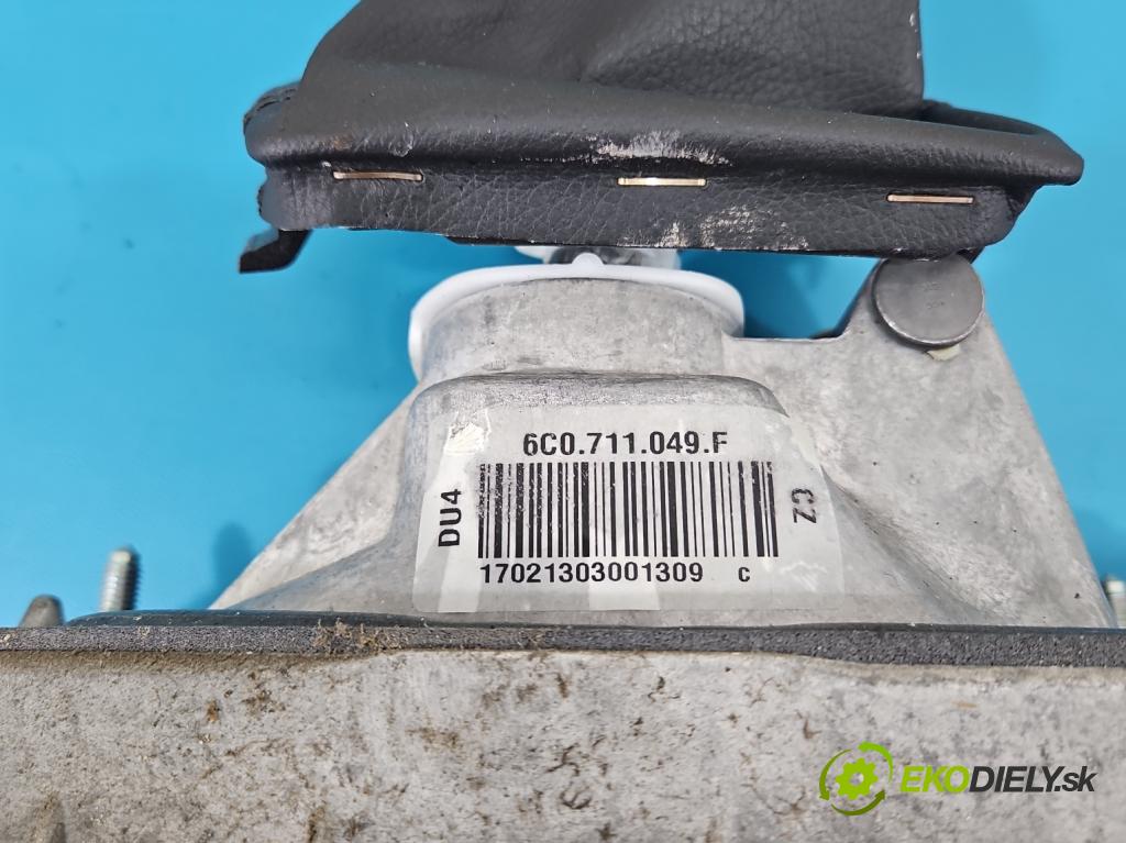 Skoda Fabia III 2014- 2021 1.2 TSI 110 HP manual 81 kW 1197 cm3 5- Páka: Změny: stupeň,rýchlosť 6C0711049F (Rýchlostná páka (kulisa))