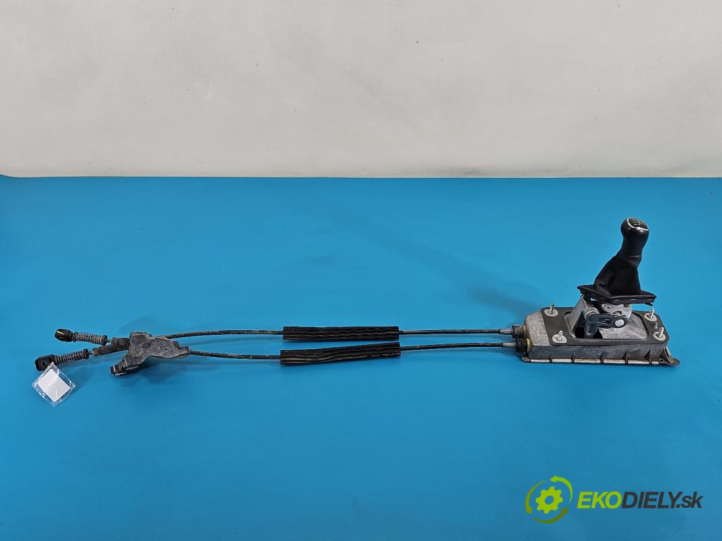 Skoda Fabia III 2014- 2021 1.2 TSI 110 HP manual 81 kW 1197 cm3 5- Páka: Změny: stupeň,rýchlosť 6C0711049F (Rýchlostná páka (kulisa))