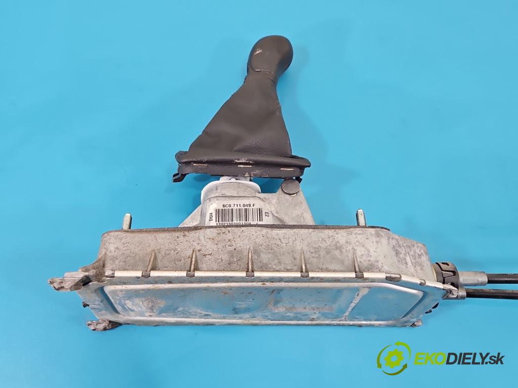 Skoda Fabia III 2014- 2021 1.2 TSI 110 HP manual 81 kW 1197 cm3 5- Páka: Změny: stupeň,rýchlosť 6C0711049F (Rýchlostná páka (kulisa))