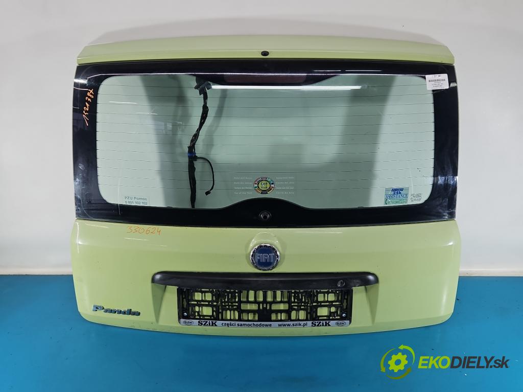 Fiat Panda II 2003-2012 1.1b 54 hp manual 40 kW 1108 cm3 5- zadní kufrové dveře  (Zadní kapota (kufr))