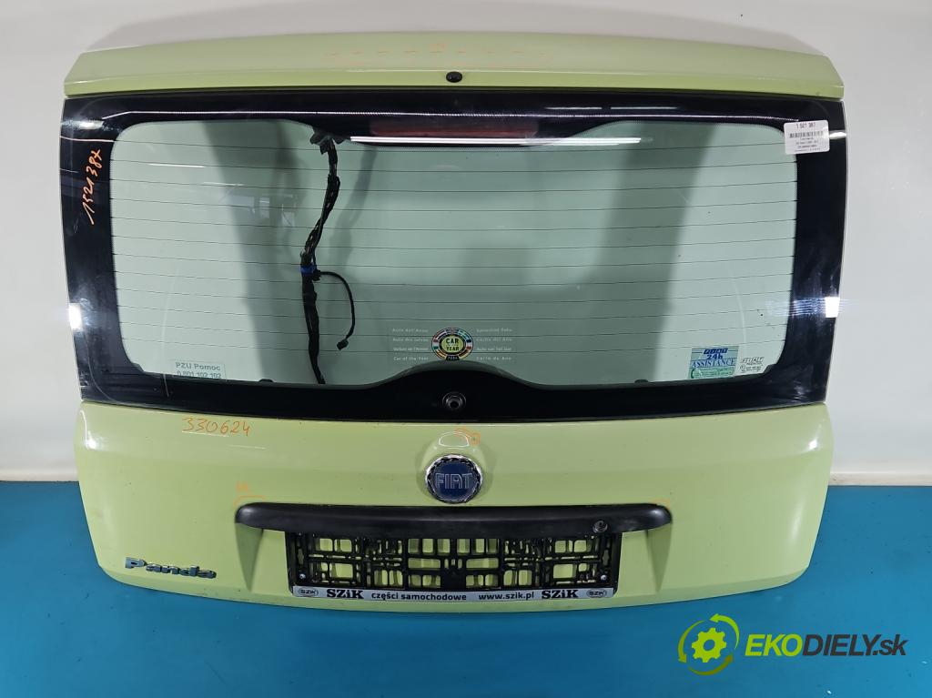 Fiat Panda II 2003-2012 1.1b 54 hp manual 40 kW 1108 cm3 5- zadní kufrové dveře  (Zadní kapota (kufr))