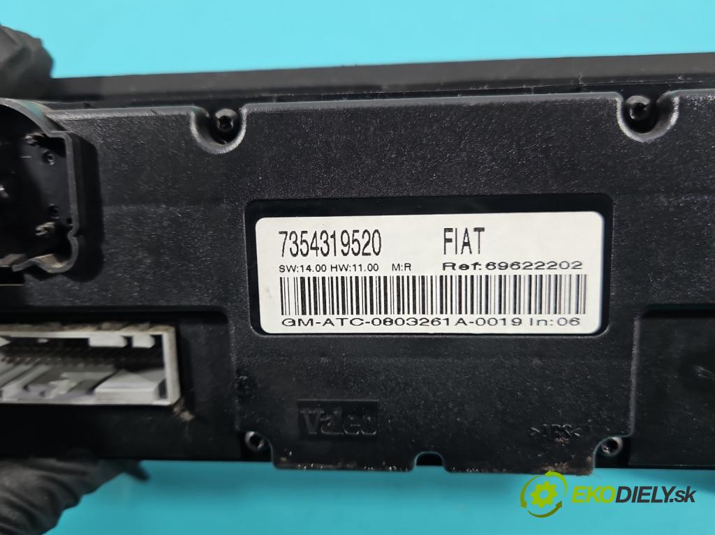Fiat Croma II 2005-2010 1.9 jtd 150 HP manual 110 kW 1910 cm3 5- panel kúrenia 7354319520