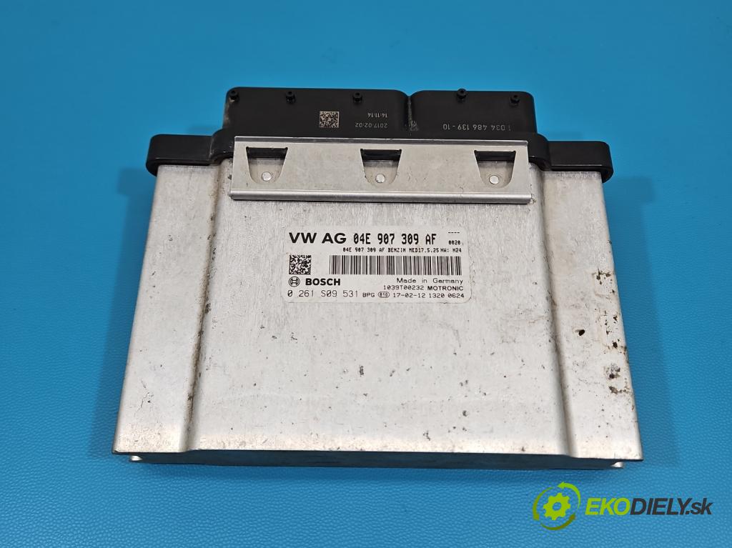 Skoda Fabia III 2014- 2021 1.2 TSI 110 HP manual 81 kW 1197 cm3 5- riadiaca jednotka motora 0261S09531