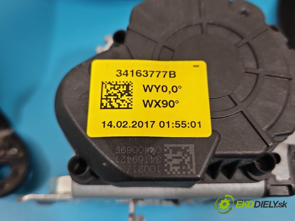 Skoda Fabia III 2014- 2021 1.2 TSI 110 HP manual 81 kW 1197 cm3 5- pas bezpečnosť: zadné ľavý 34163777B