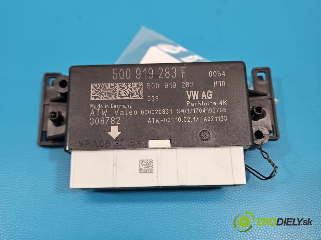 Skoda Fabia III 2014- 2021 1.2 TSI 110 HP manual 81 kW 1197 cm3 5- riadiaca jednotka parkovaní: 5Q0919283F