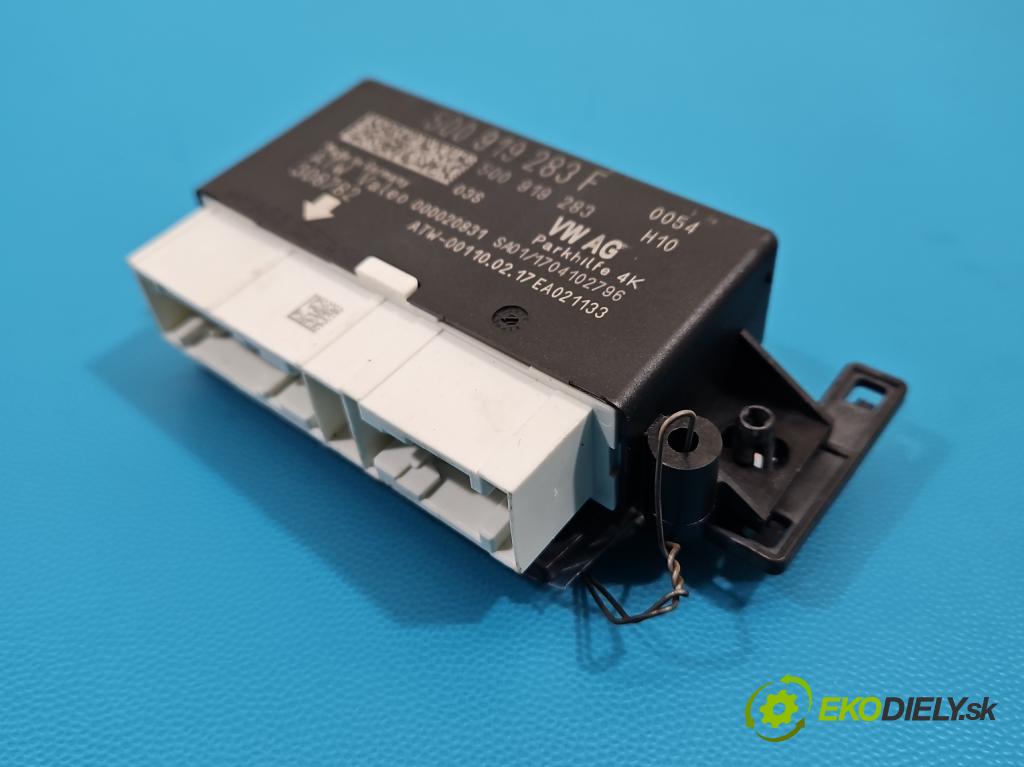 Skoda Fabia III 2014- 2021 1.2 TSI 110 HP manual 81 kW 1197 cm3 5- riadiaca jednotka parkovaní: 5Q0919283F