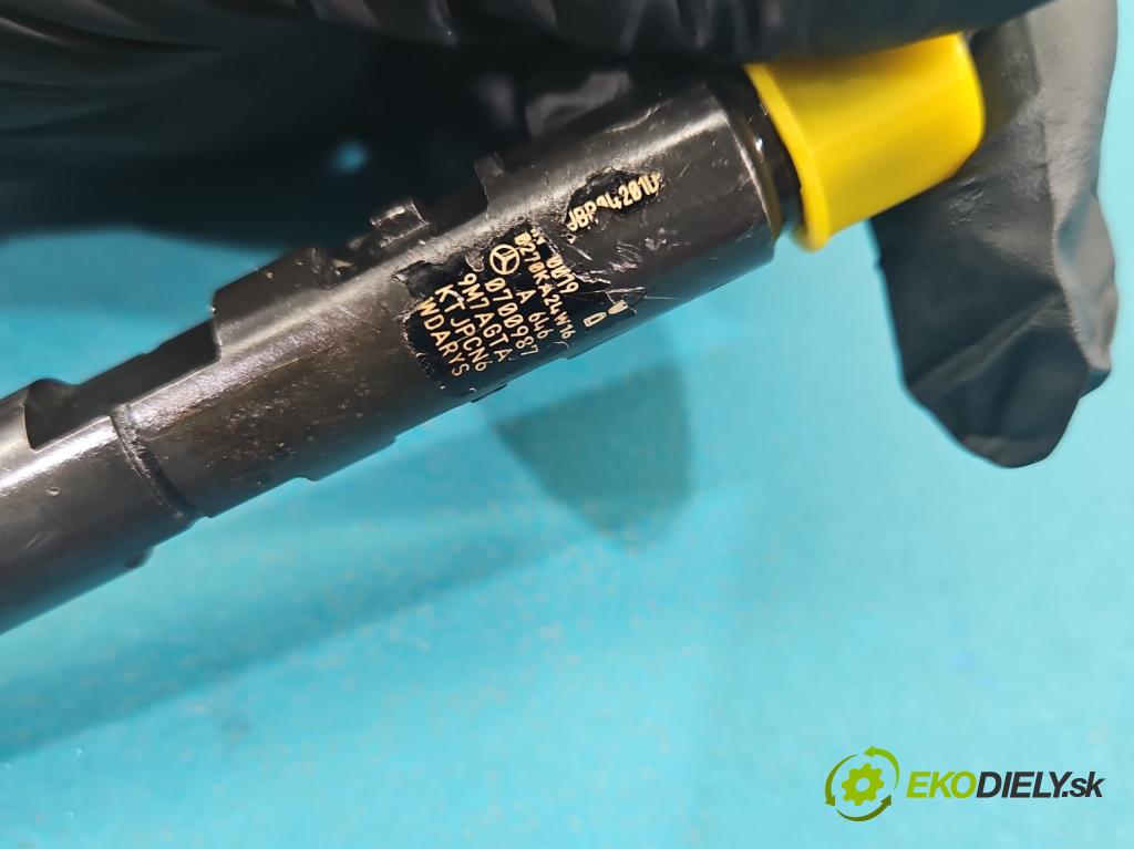 Mercedes E W211 2002-2009 2.2 cdi 136hp automatic 100 kW 2148 cm3 5- vstřikovač EJBR04201D (Vstřikovač paliva)