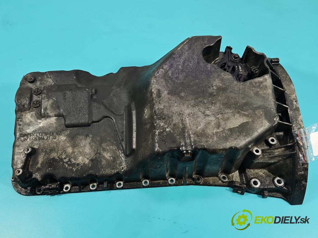 Mercedes E W211 2002-2009 2.2 cdi 136 HP automatic 100 kW 2148 cm3 5- vaňa olejová R6460142102 (Olejová vaňa)