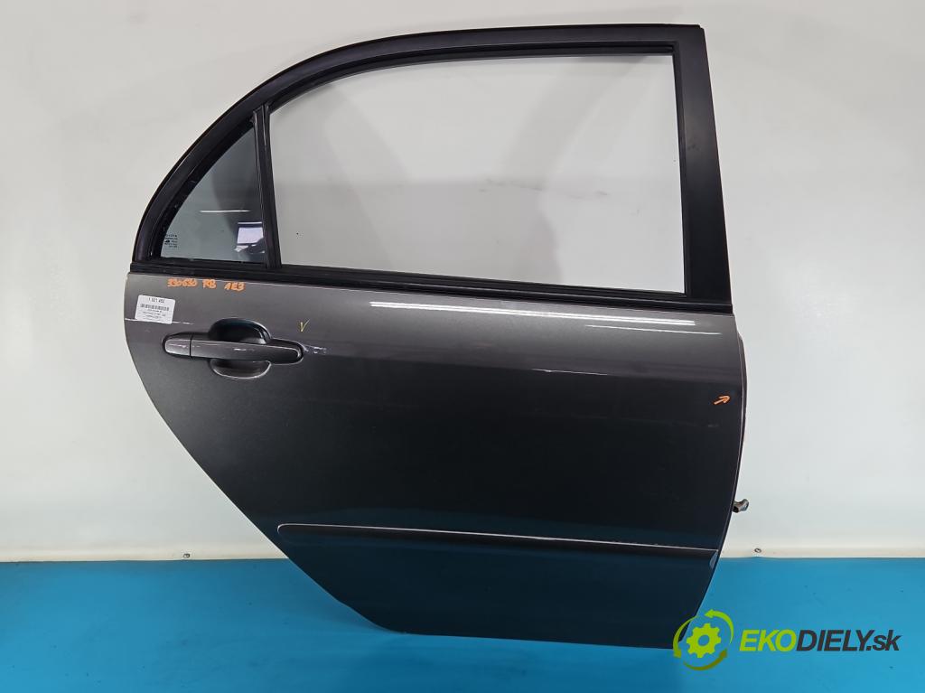 Toyota Corolla E12 2001-2009 1.8 VVTI usa 135 hp manual 99 kW 1794 cm3 4- dveře zadní pravé  (Klika dveří ostatní)