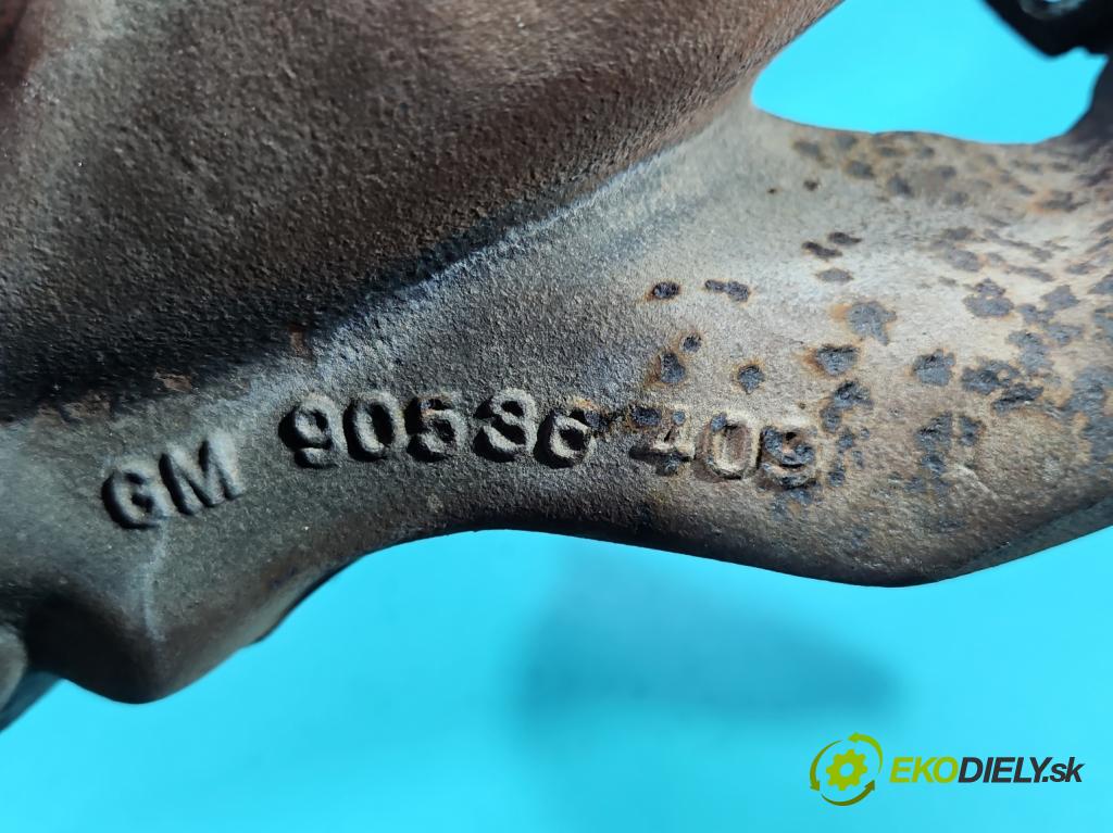 Opel Vectra B 1995-2002 1.8 16V 116 HP manual 85 kW 1800 cm3 4- zvod výfuk 90536409 (Výfukové potrubie)