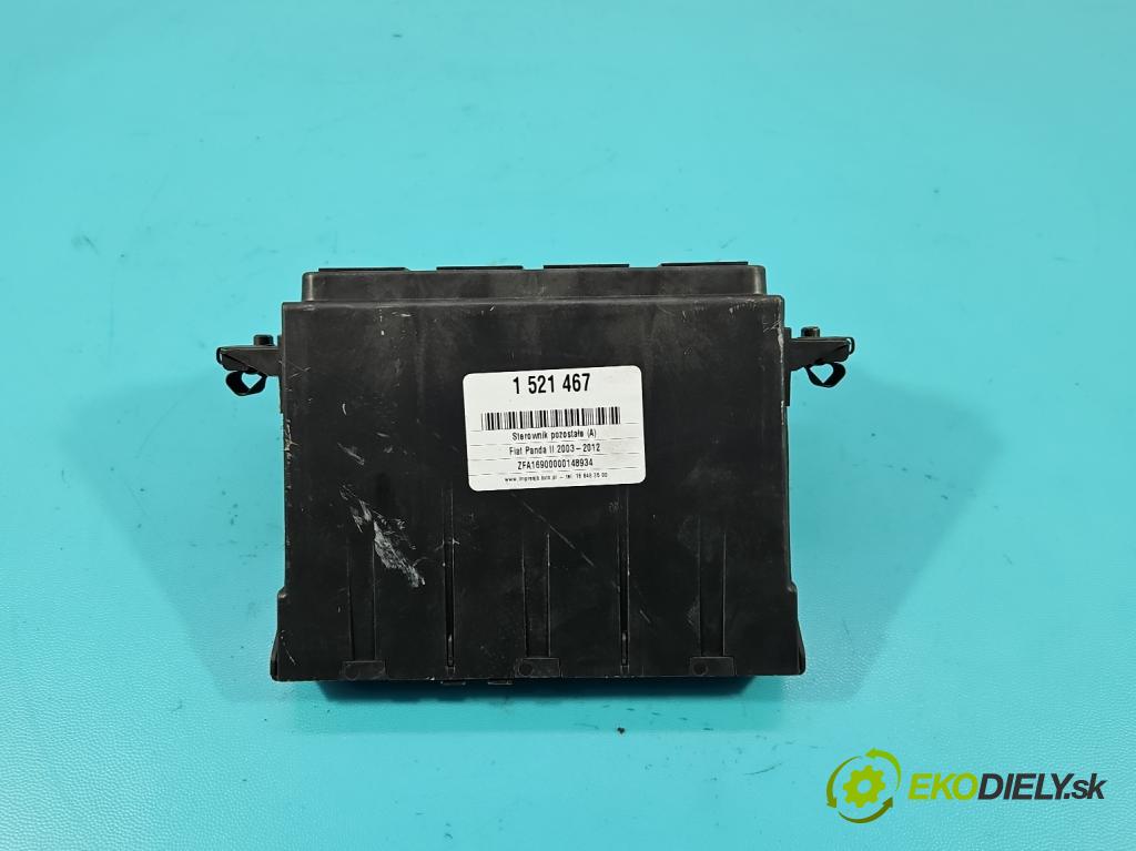 Fiat Panda II 2003-2012 1.1b 54 HP manual 40 kW 1108 cm3 5- riadiaca jednotka komfortu 51740049