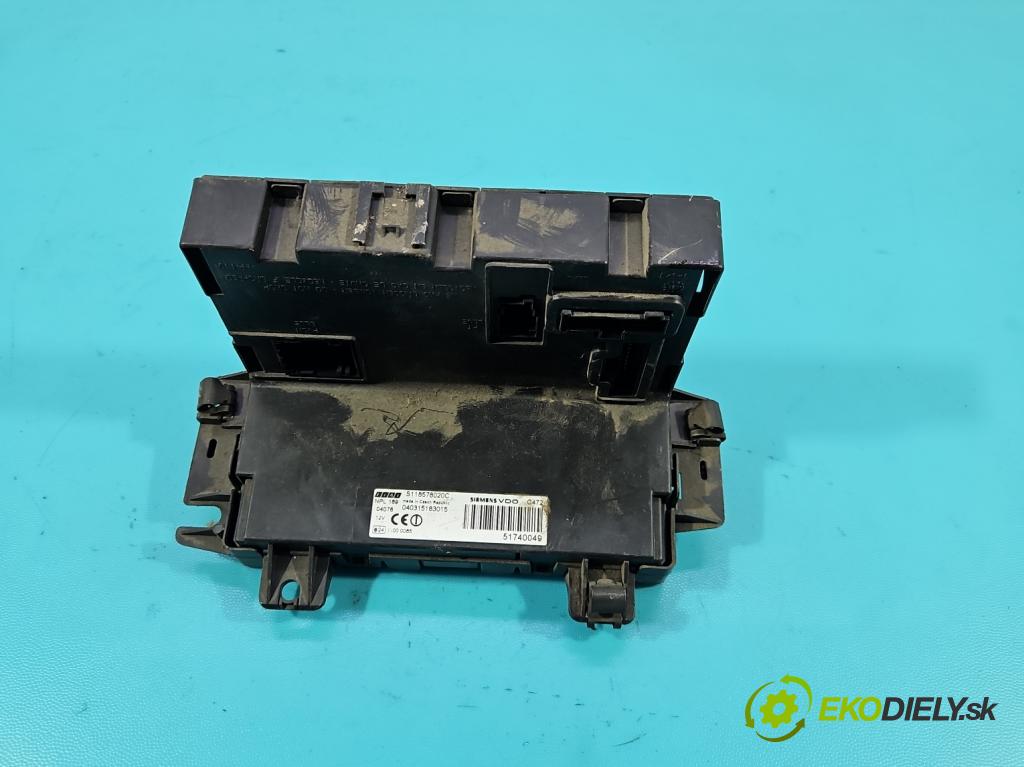 Fiat Panda II 2003-2012 1.1b 54 HP manual 40 kW 1108 cm3 5- riadiaca jednotka komfortu 51740049