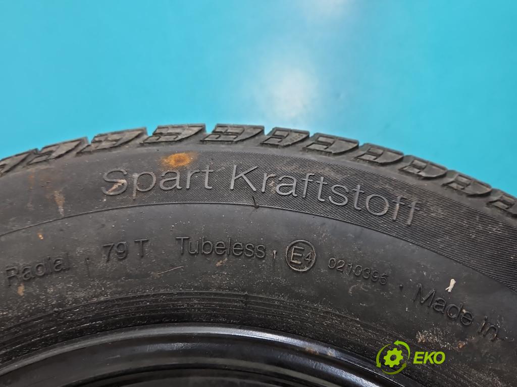 Fiat Panda II 2003-2012 1.1b 54 HP manual 40 kW 1108 cm3 5- koleso rezervne 13"