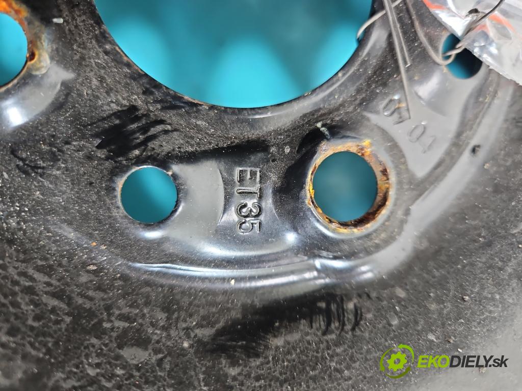 Fiat Panda II 2003-2012 1.1b 54 HP manual 40 kW 1108 cm3 5- koleso rezervne 13"